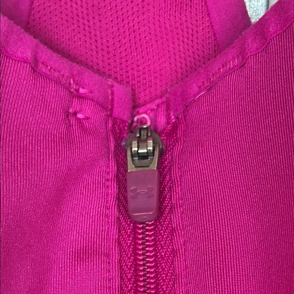 Under Armour Pink Athletic Sports Bra with Racerback - Picture 3 of 6